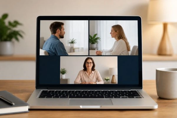 Image of online shuttle mediation Penzance